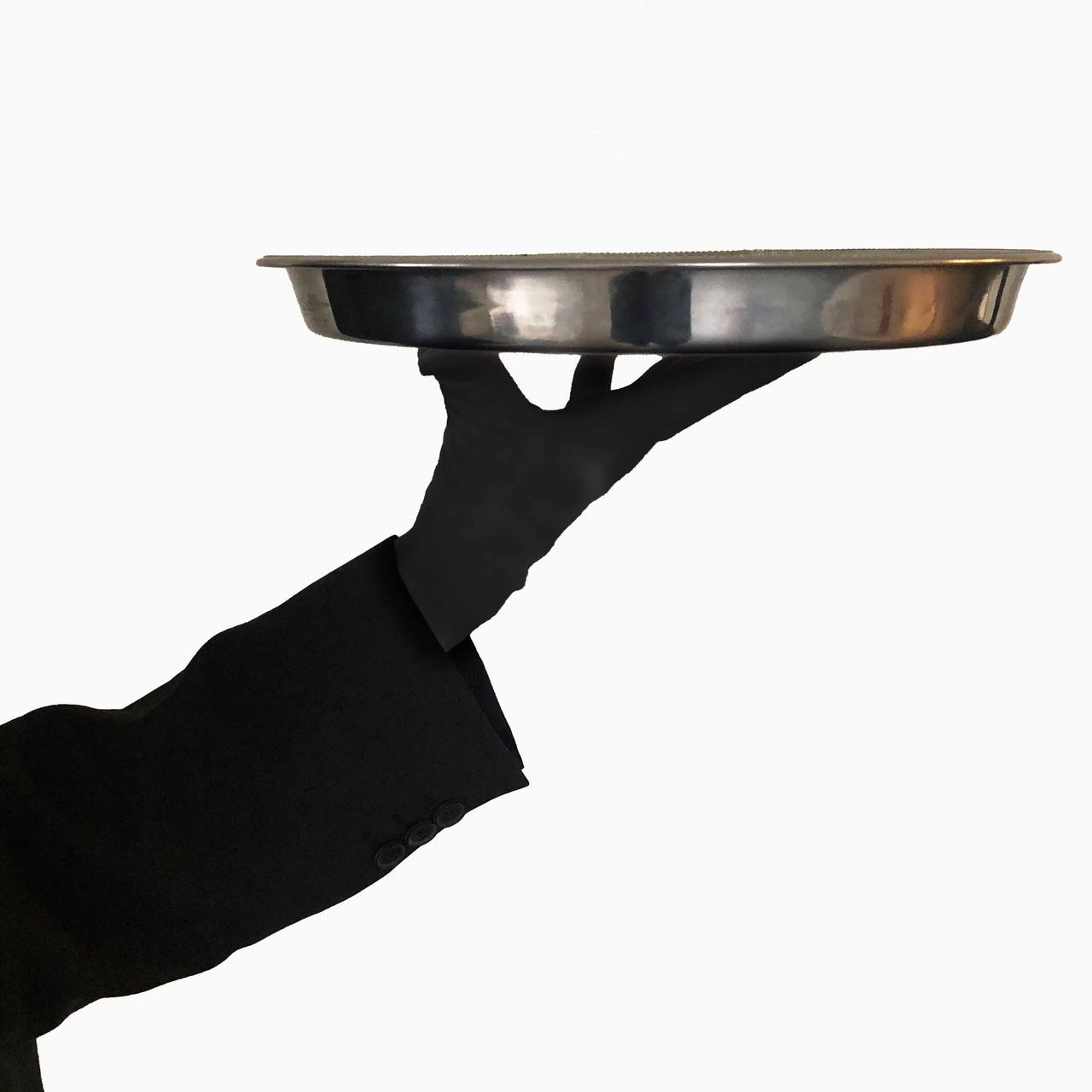 Waiter gloves black