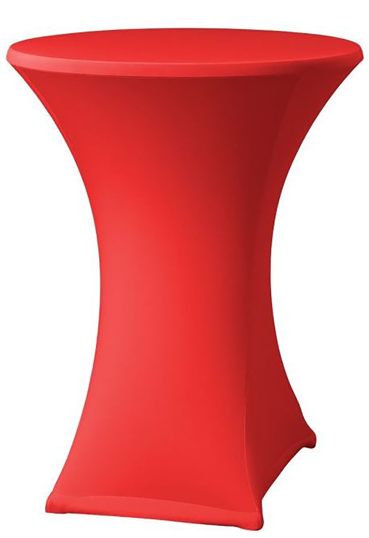 Stretch bar table cover red