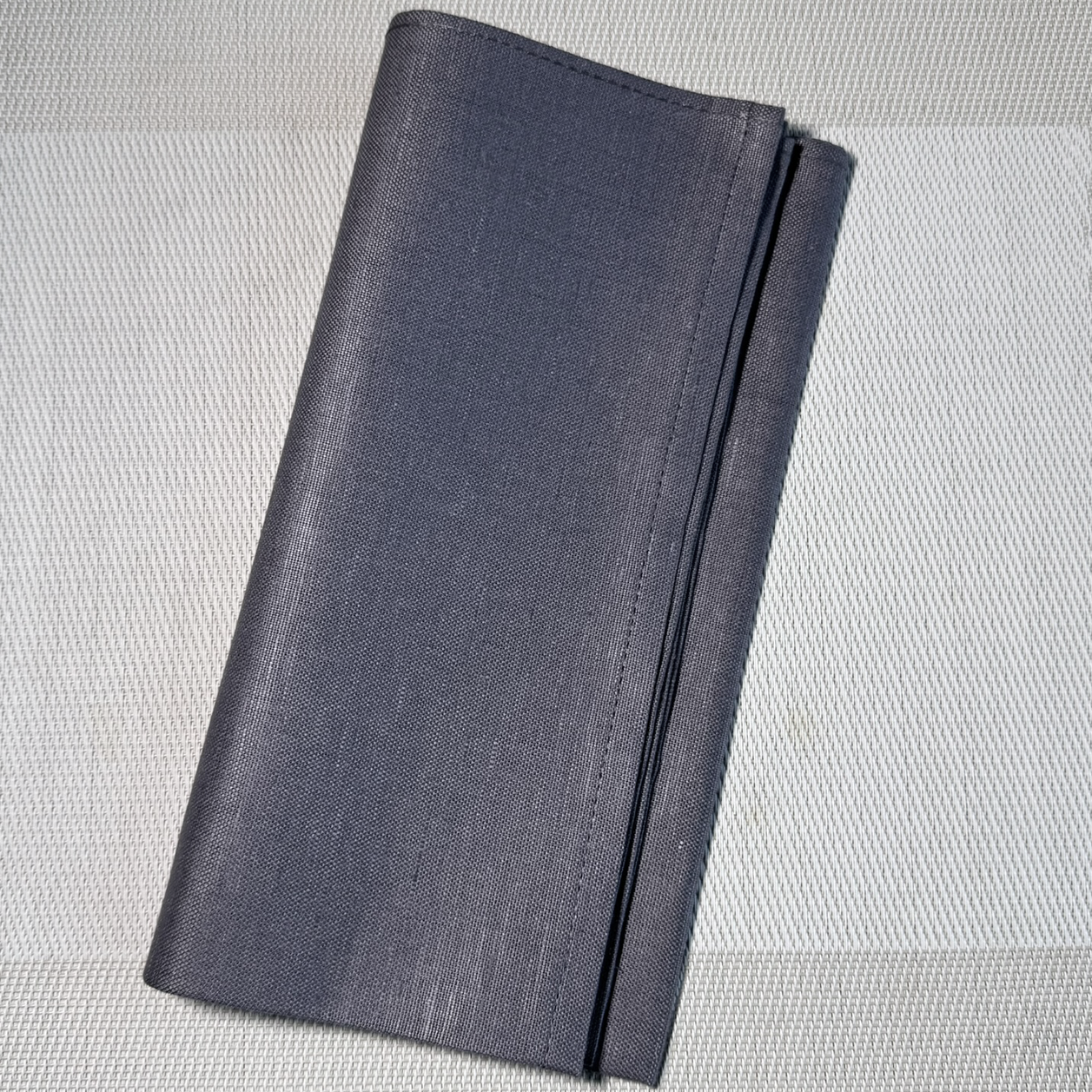 Half linen napkins grey Half linen napkins grey